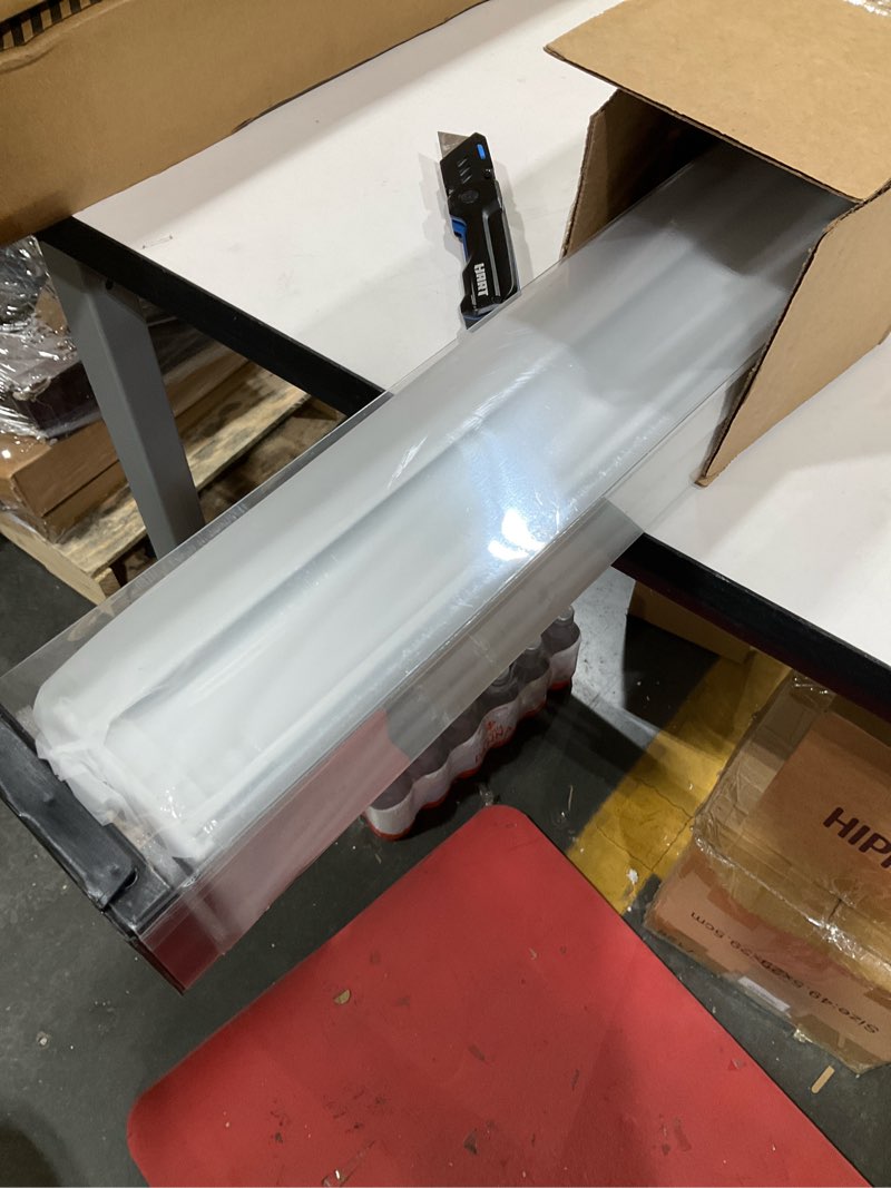 Condition photo showing Good Condition for AOSKY Cordless Zebra Blinds for Windows Pull Down Roller Window Shades Dual Layer Light Filtering Privacy for Day and Night, Free-Stop Door Shades for Home Easy to Install (37" W X 72" H, White) 37"W x 72"H White