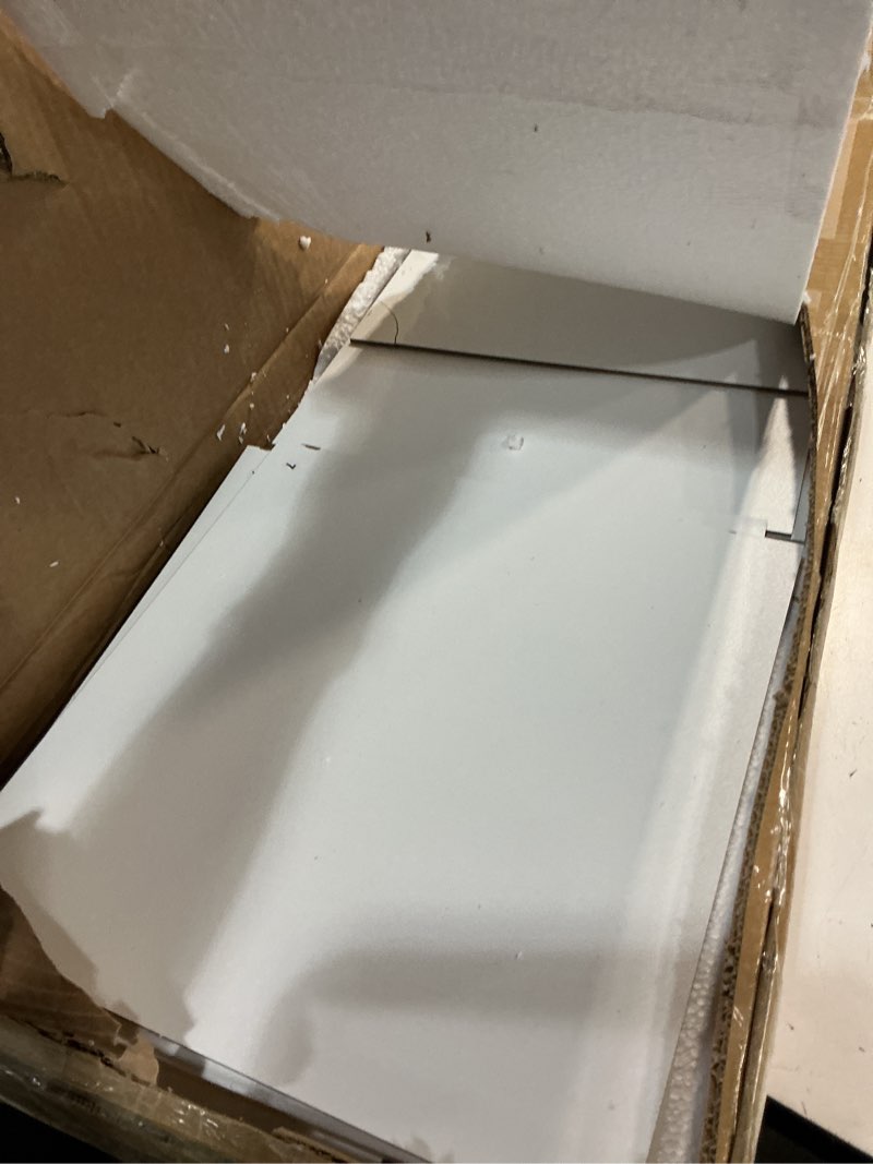 Condition photo showing Good Condition for mxv narrow bookshelf, 6-tier open bookcase, coner shelf, storage shelves, display storage shelves, floor standing unit, home decor, furniture for home office, living room, bedroom, white 6-tier white old