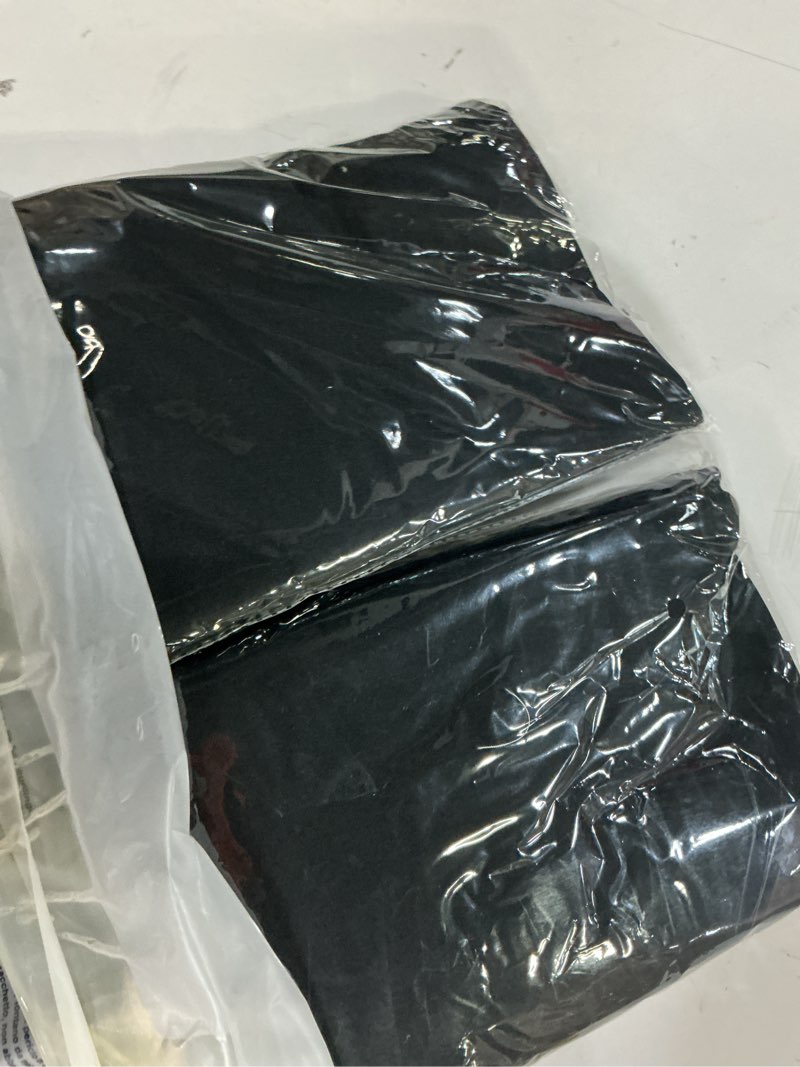 Condition photo showing New/Like New for 8 pack black round tablecloths 90 inch black table cloth stain and wrinkle resistant reusable and washable polyester fabric for buffet wedding party and banquet black 8 pack - 90 inch round