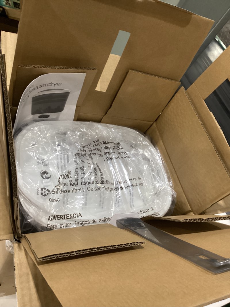 Condition photo showing New/Like New for baby brezza bottle sterilizer and dryer advanced – 33% faster - largest capacity steam sanitizer - universal sterilization machine for all bottles + pump parts - hepa air filter