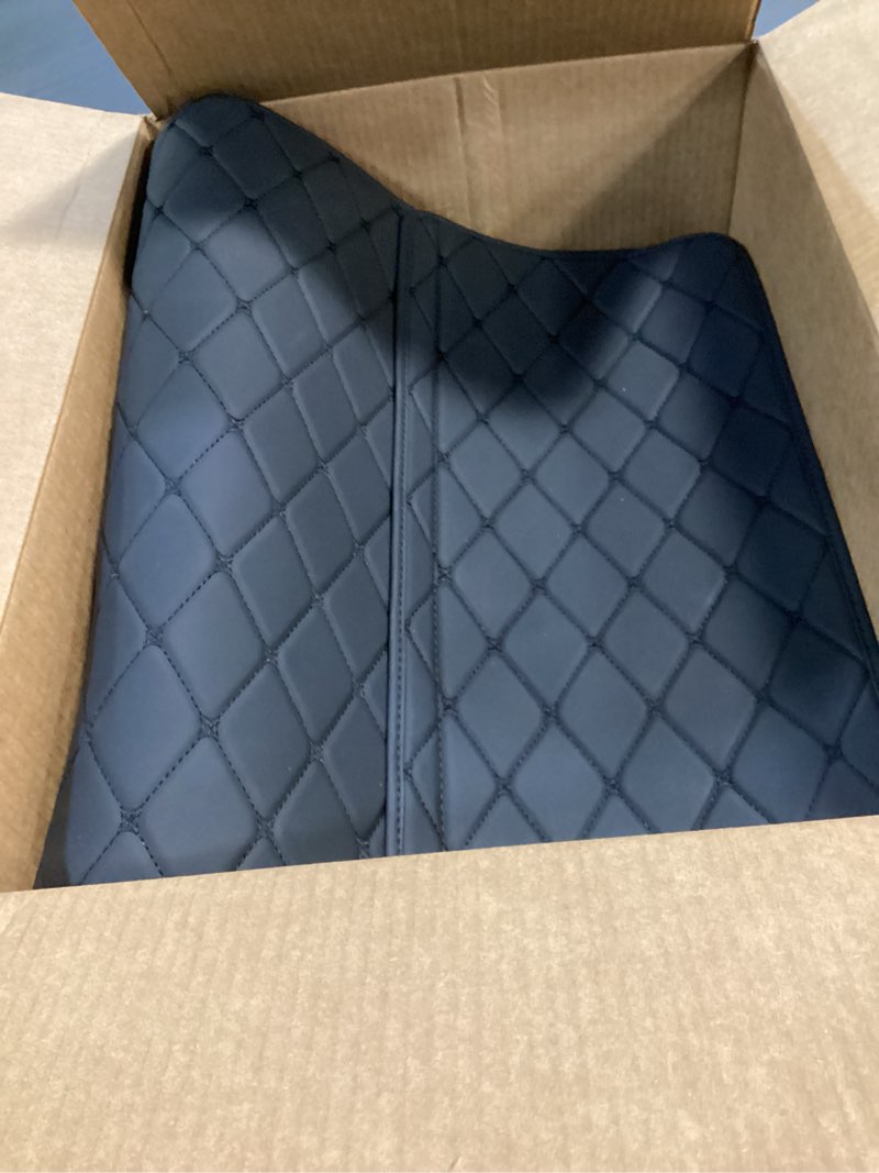 Condition photo showing Good Condition for Seat Back Protector + Large Capacity Pocket Storage Organizer,Preventing the Impact of Children Stepping on the Seat Backrest (Black) Of 1 pcs