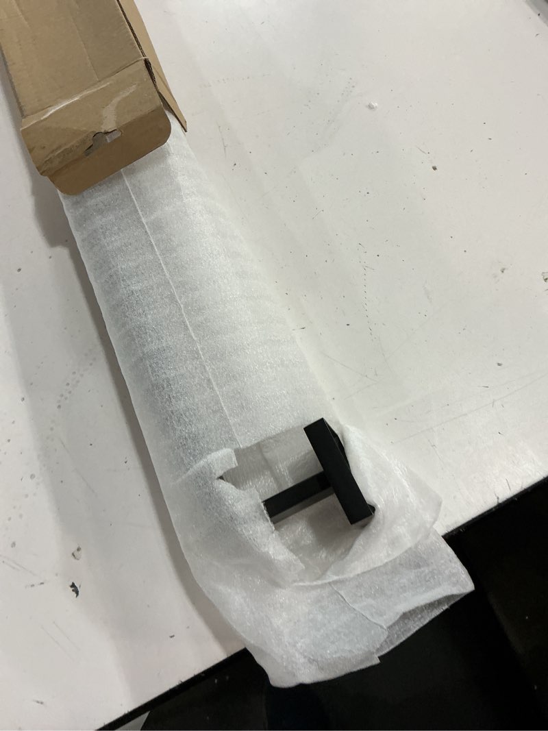 Condition photo showing Good Condition for lanc 24 inch bath towel bar for bathroom wall mounted, matte black towel hanger square towel rack st