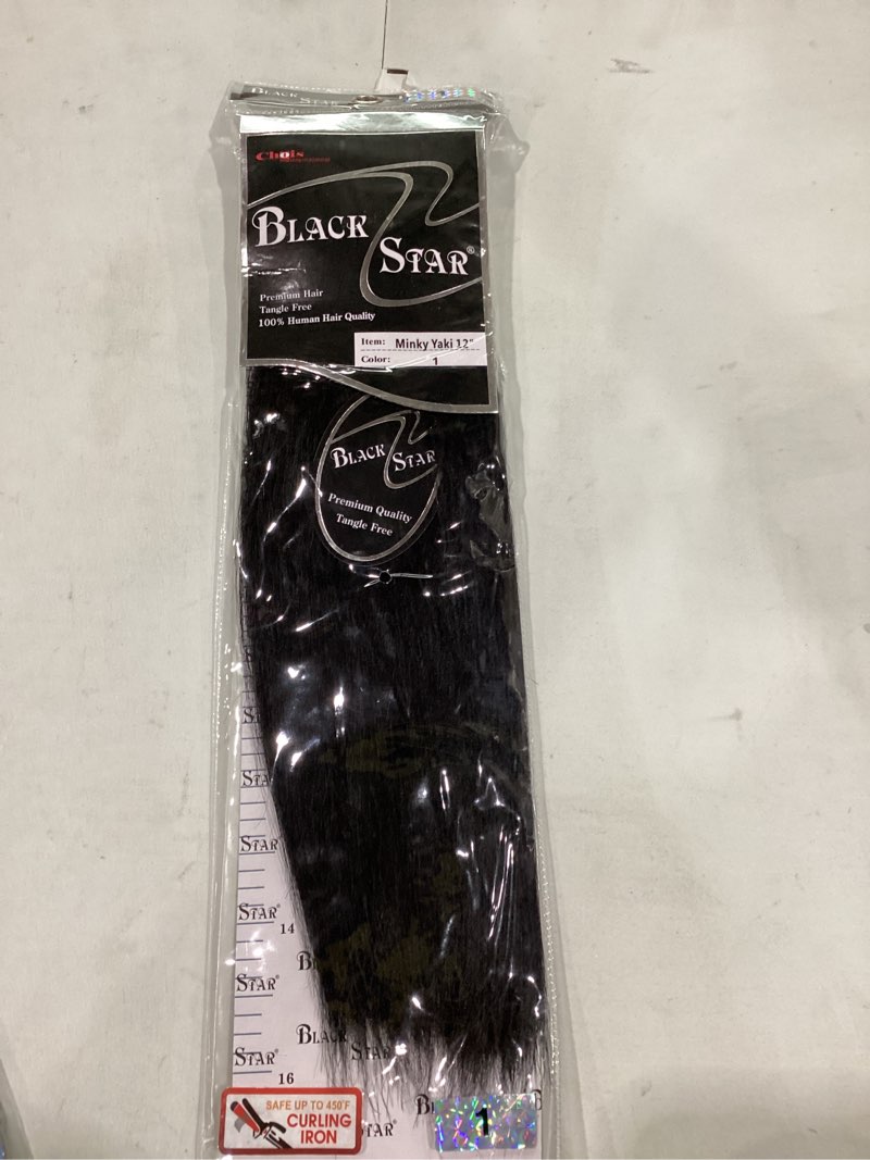 Black star Manky Yaki 12” Color: 1