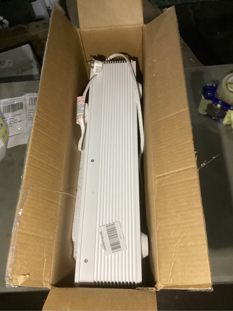 Condition photo showing Good Condition for Dreo Smart Wall Heater, Electric Space Heater for Bedroom 1500W, 120° Vertical Oscillation, Adjustable Thermostat, Remote Control, 24H Timer, Easy-Mount Heater for Indoor Use, Works with Alexa, WH719S White Standard