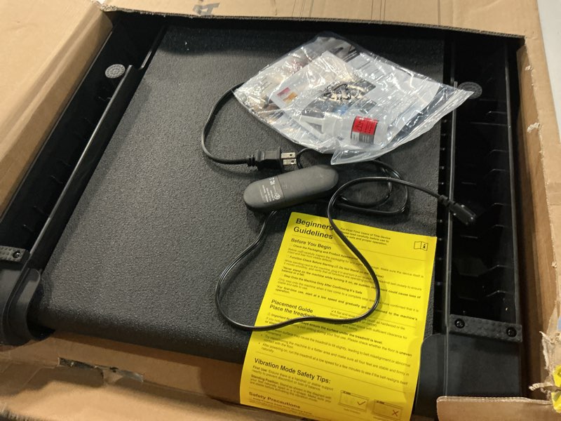 Condition photo showing Good Condition for walking pad with vibration plates, 3 in 1 walking vibration pad, walking pad with incline, under desk walking pad with remote control and led display for home small space
