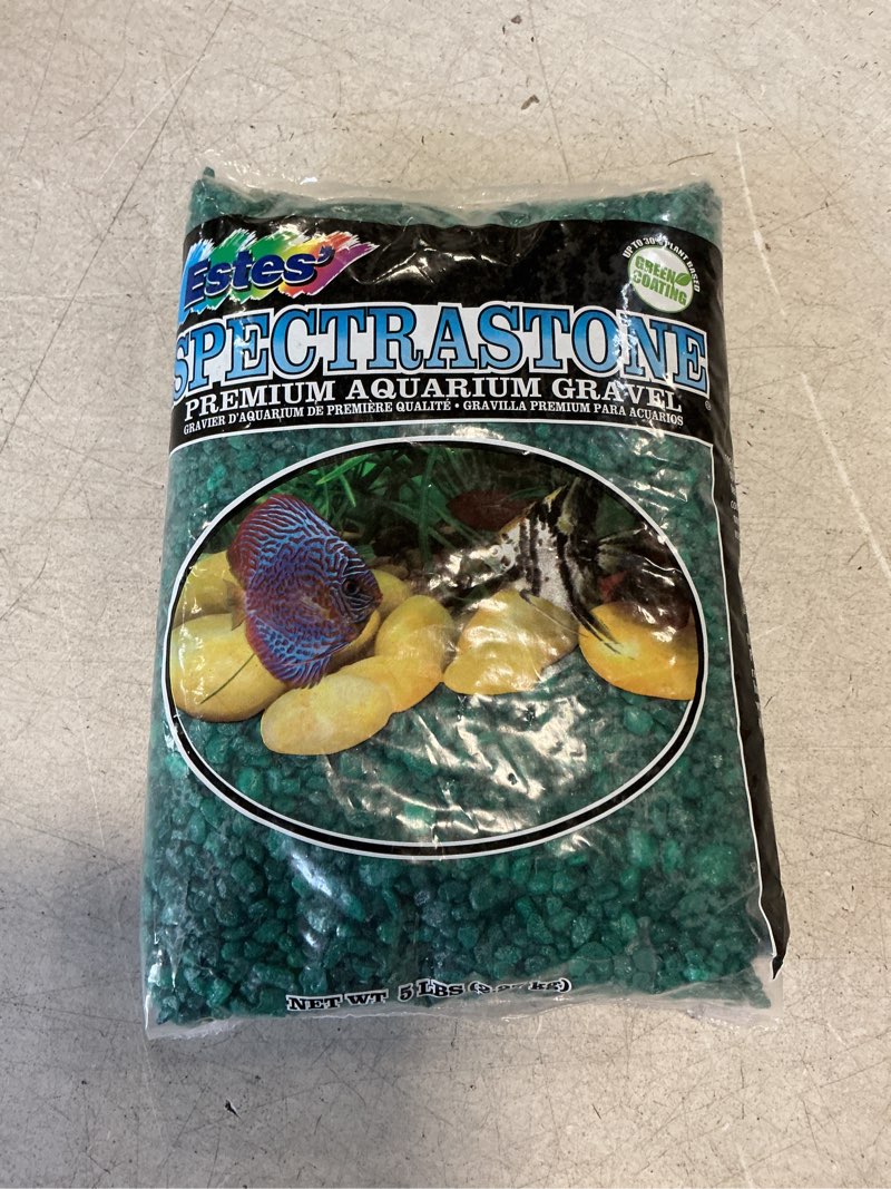 Condition photo showing New/Like New for Crushed Pebbles - 5 lb  Green