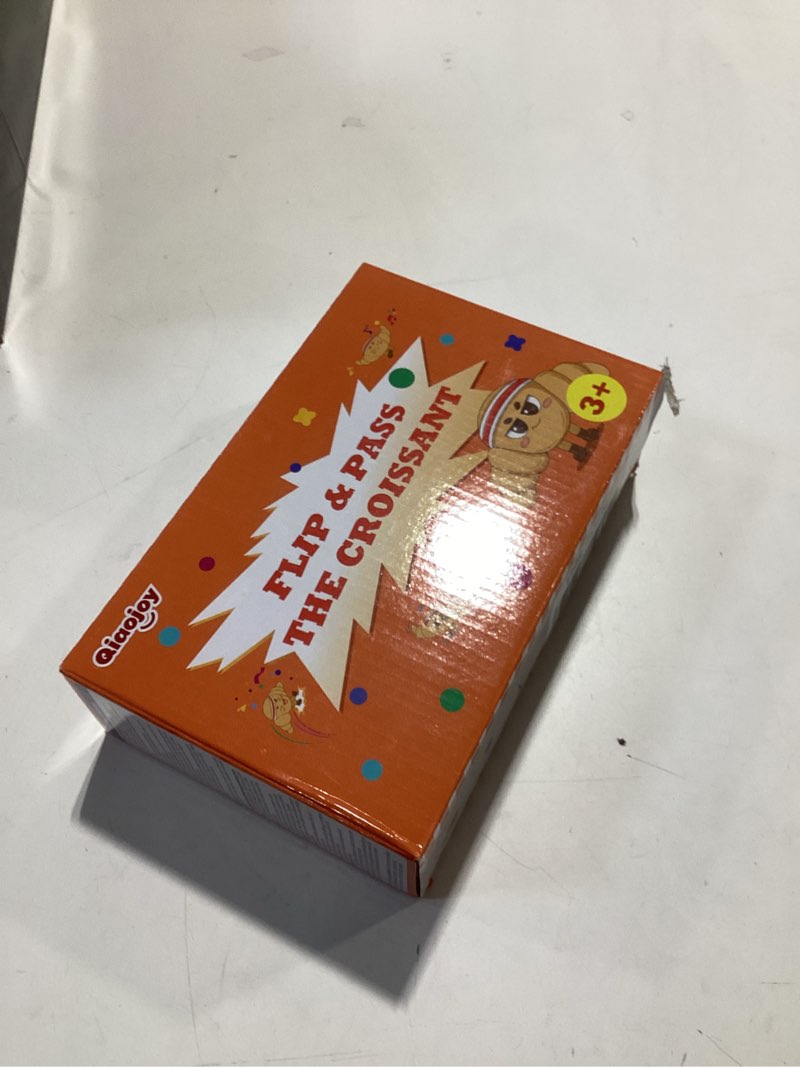 Condition photo showing New/Like New for Flip & Pass the Croissant, Electronic Interactive Game, Hilarious Family Party Games for Kids Ages 3, 4-8+, Indoor/Outdoor Toys, 3 4 5 6 7 8 Year Old Girl & Boy Birthday Gift, Travel & Floor Fun Potato Color