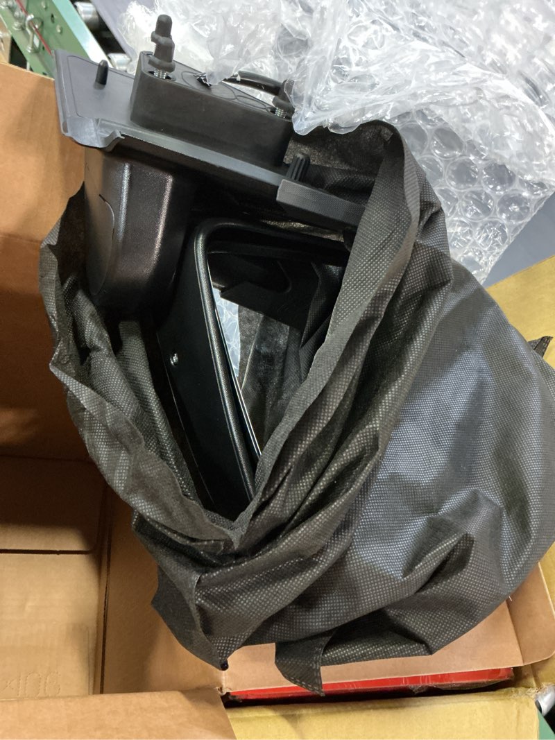 Condition photo showing Good Condition for a-premium pair (2) driver and passenger side power door mirror - compatible with nissan nv200 2013-2021 & chevrolet city express 2015-2018 - heated manual folding black outside rear view mirror