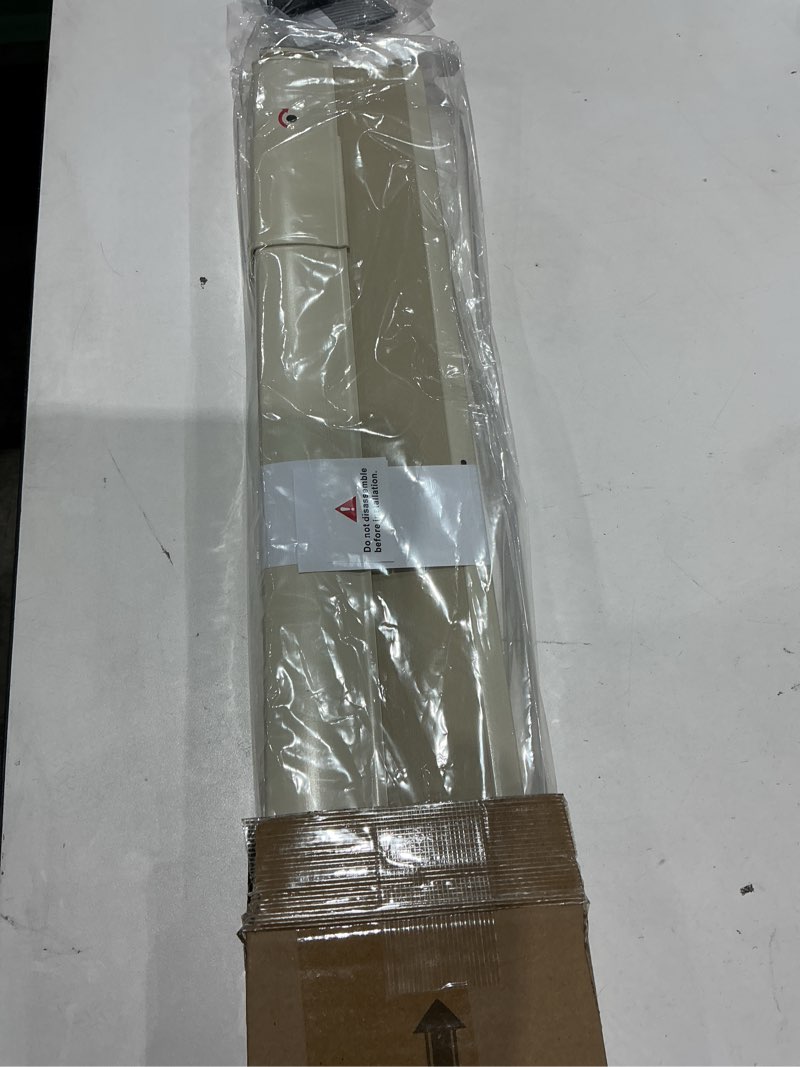 Condition photo showing Good Condition for no drill cellular shades for indoor windows, thermal insulating & noise reducing honeycomb blinds, free stop cordless light filtering shades, beige,23 1/2" w x 64" h 23 1/2"w x 64"h beige(light filtering)