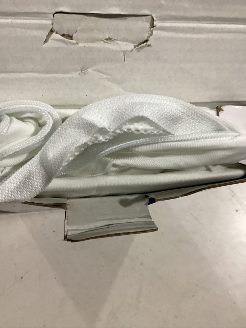Condition photo showing Good Condition for serta power chill cooling pillow protectors, stain resistant and zippered pillow protector, protects pillow from dust and dirt (2 pack), standard/queen, white queen white