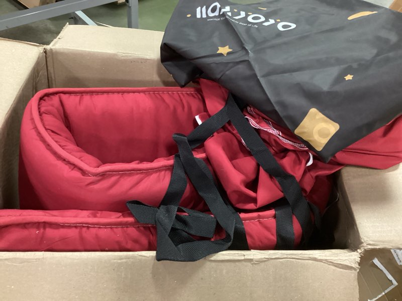 Condition photo showing Good Condition for MAXYOYO Japanese Floor Mattress Futon Mattress Thicken Tatami Mat Sleeping Pad Roll Up Mattress Floor Lounger Bed Folding Couch Bed Mattress Pad for Guest Room, Burgundy, King Size