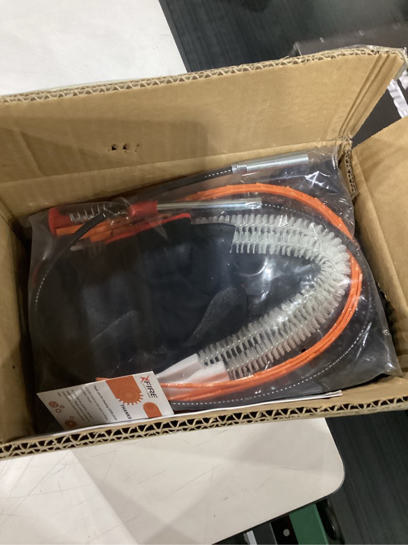 Condition photo showing New/Like New for new 50 ft double mode drain snake tools, 11-in-1 drain auger for sink and drain unblocking, plumbing snake for kitchen, bathrom and shower sink, snake for real dyis (red) new 50ft-n-red&black