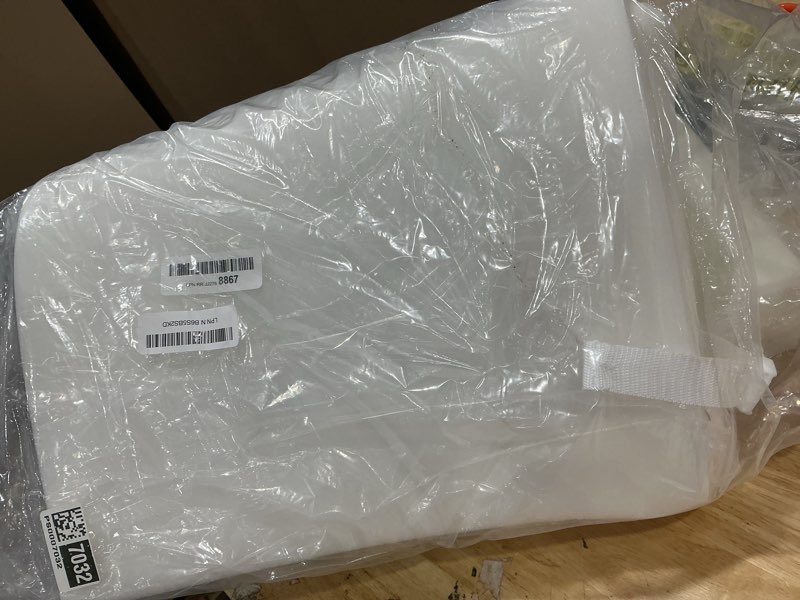 Condition photo showing As Is for summer by ingenuity 2-sided contour changing pad with liner - white