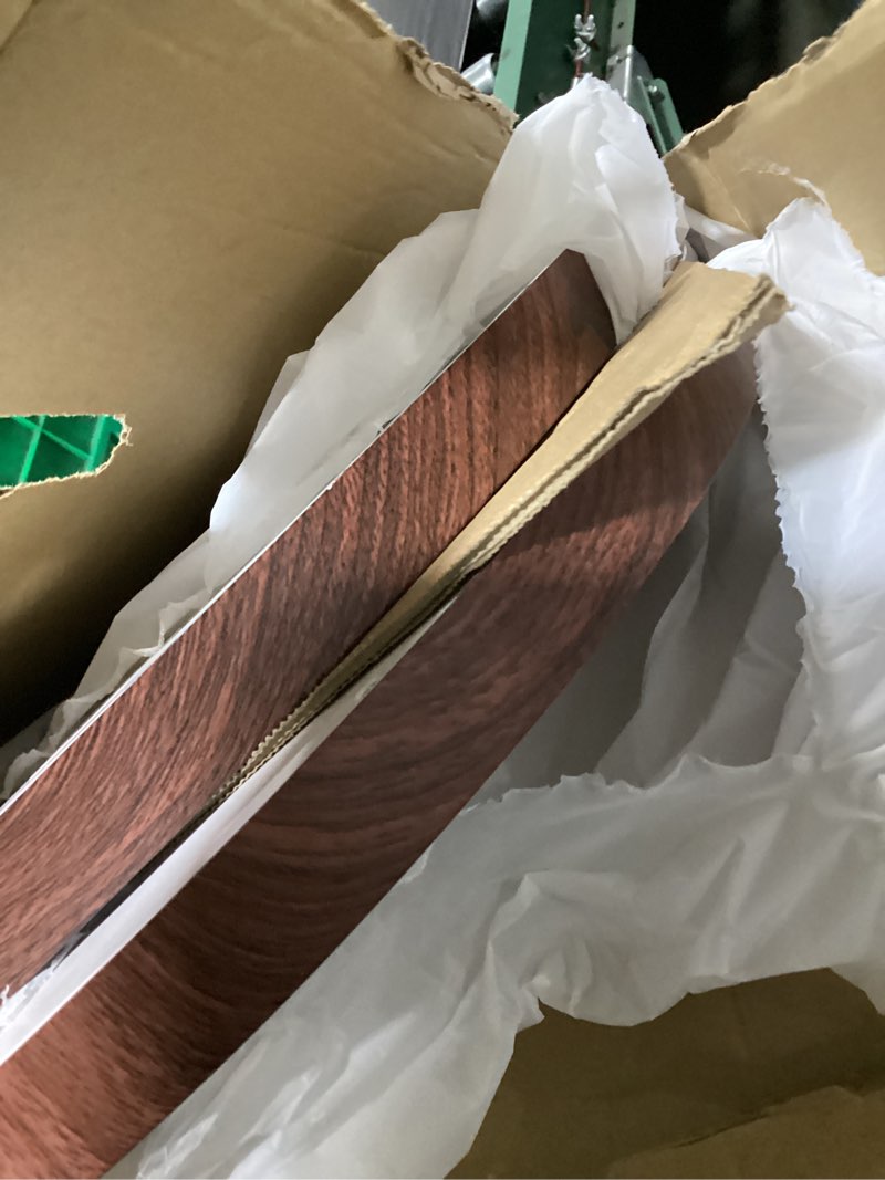 Condition photo showing Good Condition for heyan led walnut wood flush mount ceiling light fixture,16 inch (2 pack) 16inch?2 pack?