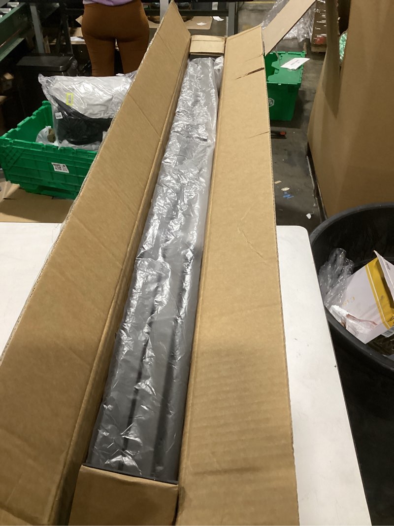 Condition photo showing Good Condition for 4-Tier Metal Foldable Shelf Shelving Rack Organizer on Rolling Wheels in Kitchen, Pantry, Basement, Collapsible Shelves, No Assembly (Black, 4-Layer) Black/4-tier