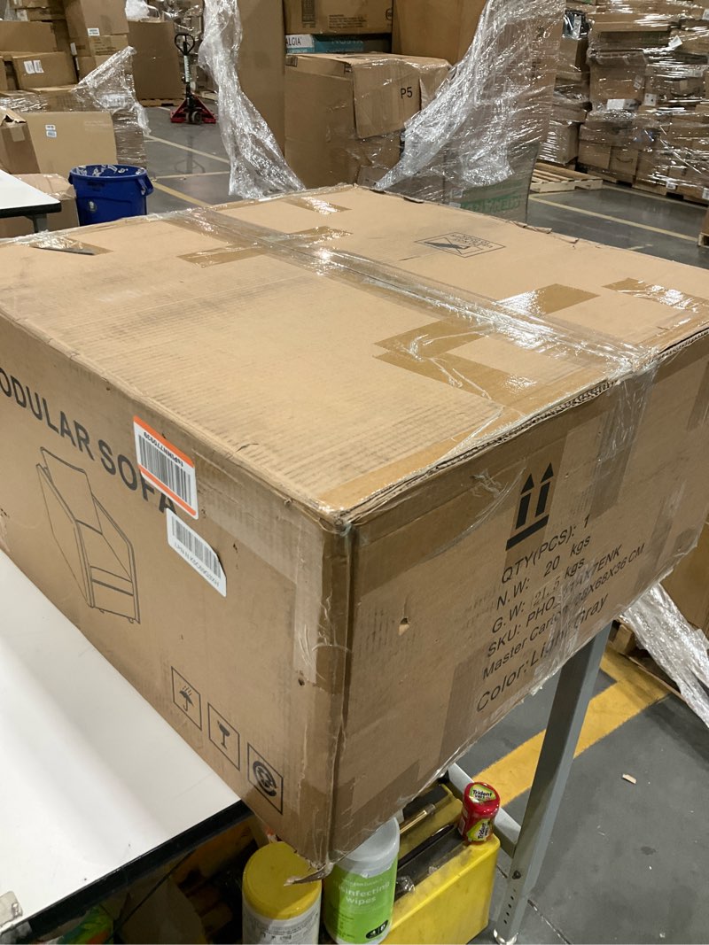 Condition photo showing Good Condition for IDEALHOUSE Sectional Sofa with Storage Seat, 9 Seat U Shaped Couches for Living Room - Velveteen Fab