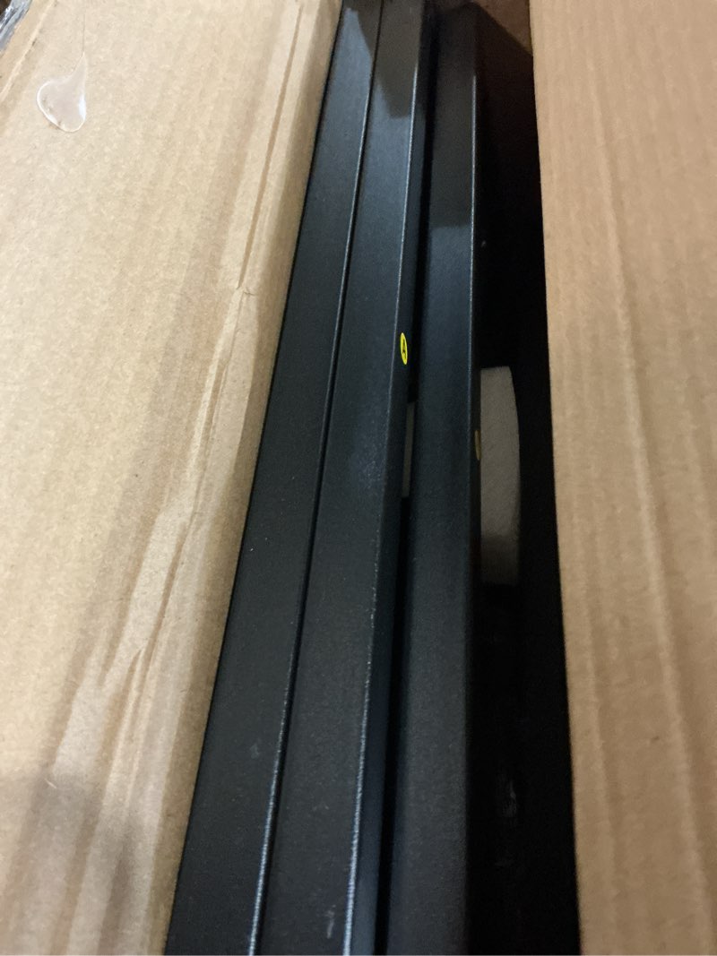 Condition photo showing Good Condition for 18 inch california king bed frames sturdy mattress foundation, heavy duty metal cal king platform with steel slats support no box spring needed, noise free, easy assembly, black california king 18 inch
