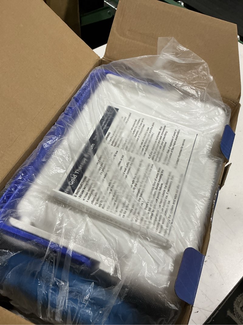 Condition photo showing Good Condition for ice machine for knee after surgery, cold therapy machine, knee ice machine with digital timer, cooling reservoir and quiet bump, for post-surgery and post-trauma pain relief, lightweight 9 quart