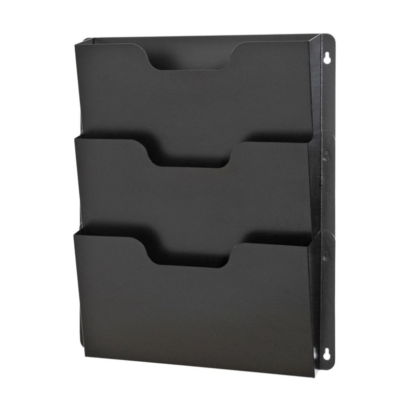 (3 pack) Buddy, BDY521032, Triple Wall Pocket, 1 Each, Platinum