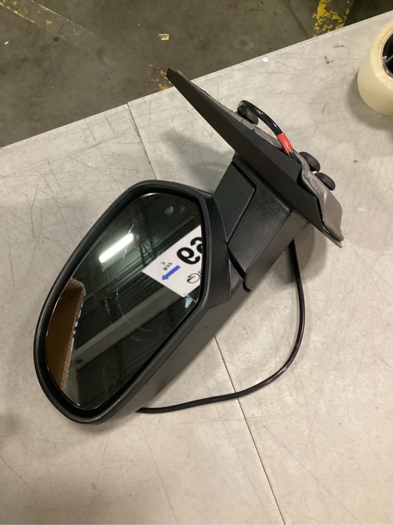 Condition photo showing New/Like New for side view mirror replacement fit for 07-13 chevy silverado 1500 2500 3500 hd gmc sierra 1500 2500 gmc yukon/yukon xl 1500 power heated manual folding driver side mirror