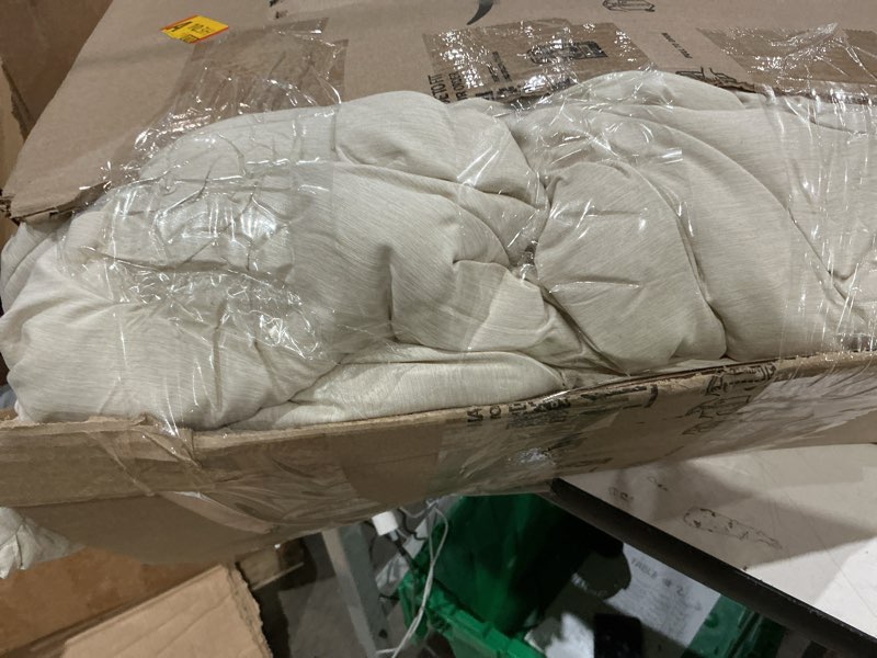 Condition photo showing Good Condition for bedsure king comforter, khaki beige soft prewashed bedding for all seasons,beige