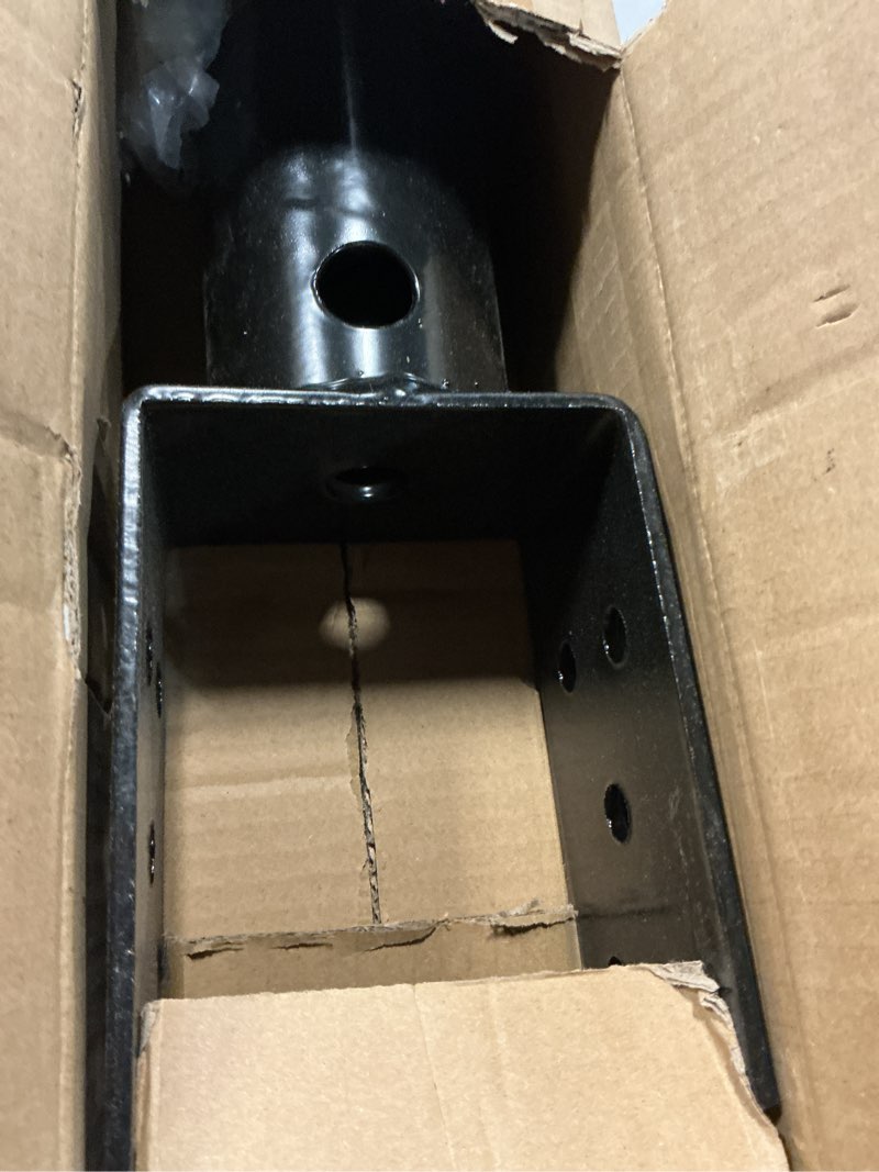 Condition photo showing Good Condition for premium no dig ground anchor diy screw in u-model 27 inch fits standard 4x4 post (3.5" x 3.5" inch) great for mailbox and fence posts 1