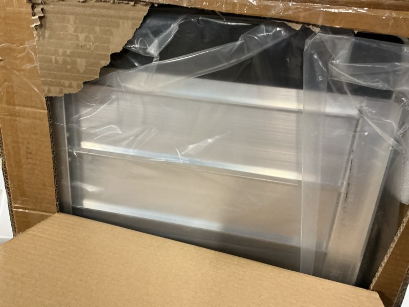 Condition photo showing Good Condition for VNN Portable Wheelchair Ramp 4FT, Non-Slip Aluminum Ramps for Wheelchairs for Home, Handicap Wheelchair Ramps for Home Steps, Aluminum Loading Dock Plates, Doorways Aluminum 4FT (Usable height 4-12 inch)