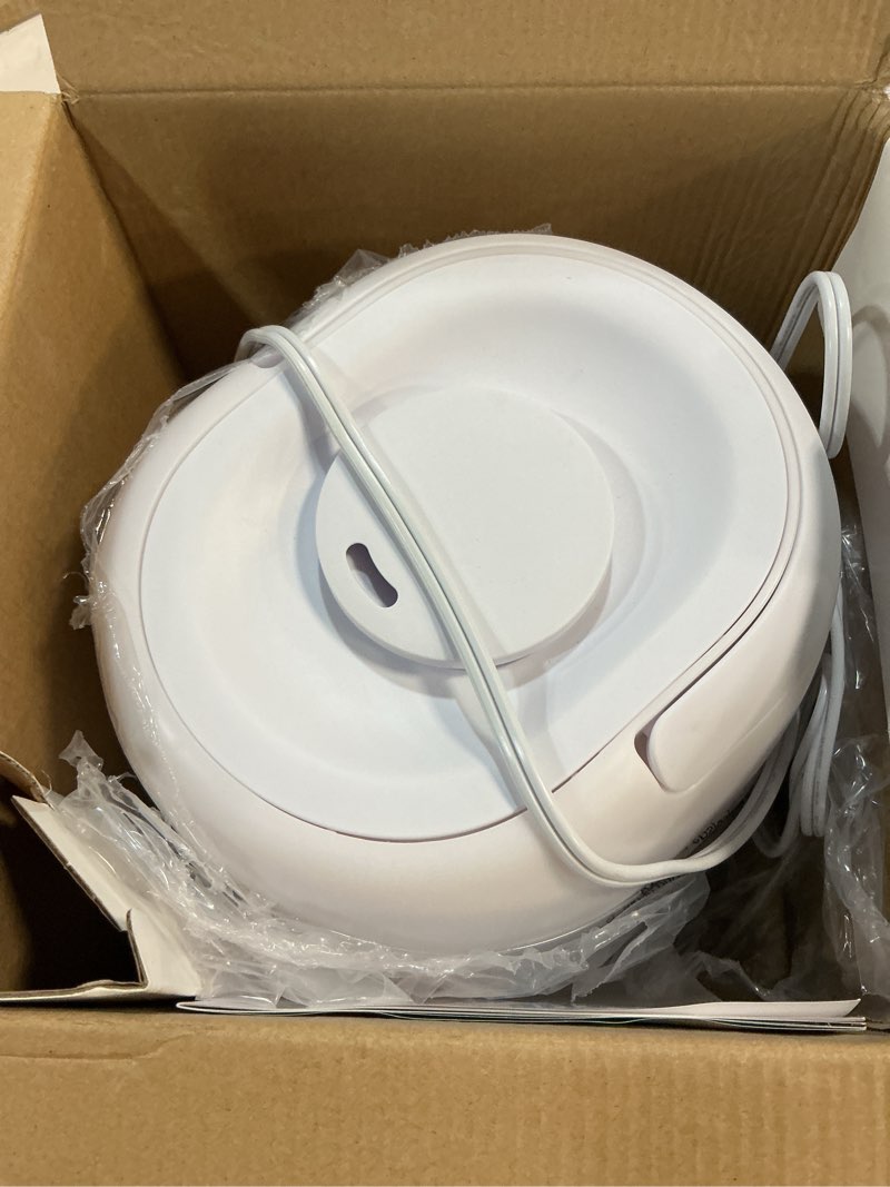 Condition photo showing Good Condition for frida baby 3-in-1 cool mist humidifier for large rooms, top fill humidifier for bedroom, allergy relief, 60 hour runtime + nightlight, auto shut-off, quiet, carry handle, essential oil diffuser white 0.6 gallon tank