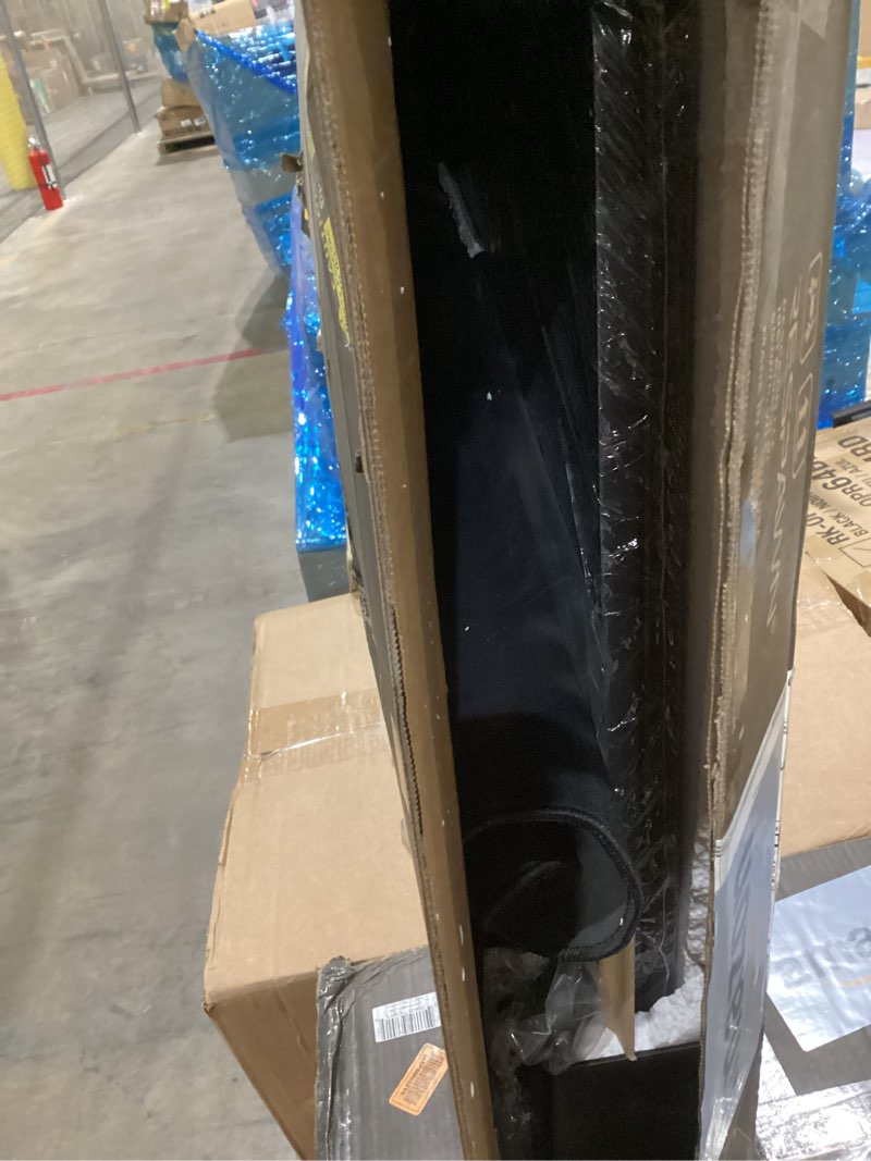 Condition photo showing As Is for Respawn 1048 Gaming Desk with Cable Management - 48 Inch Ergonomic Full Computer Desk Mouse Pad, Sturdy Home Office Workstations, Laptop PC Console Gamer Table, Wooden Study Table for Bedroom - Black