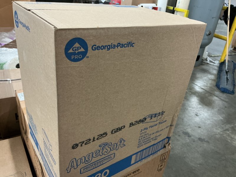 Condition photo showing New/Like New for angel soft 30-pack facial tissue (100-count)