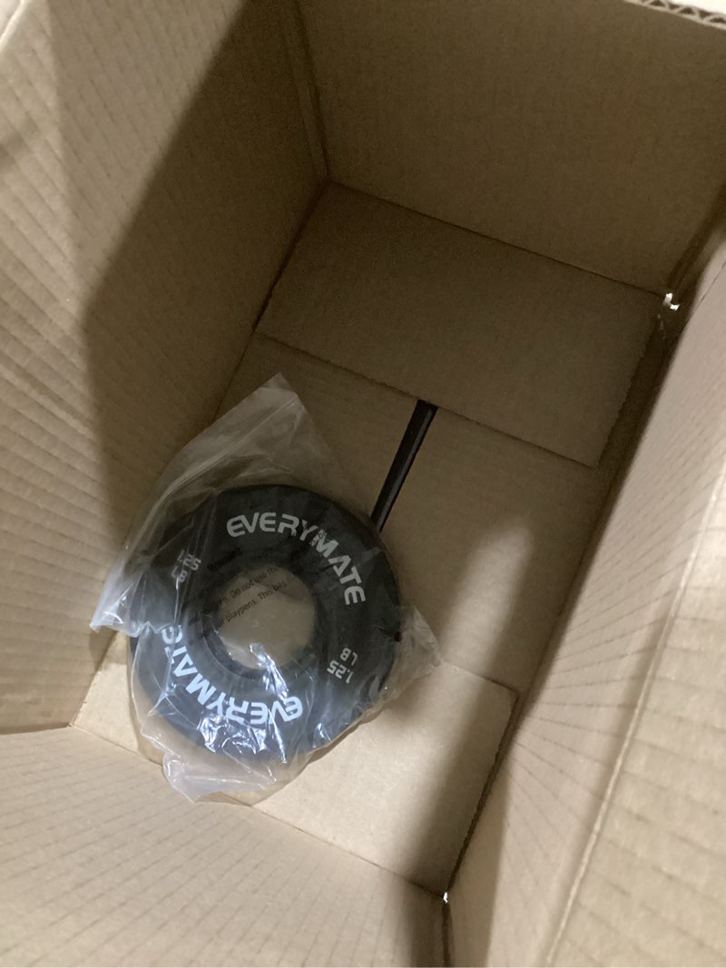 Condition photo showing As Is for (Incomplete) EVERYMATE Black Change Weight Plates - 1.25LB, 2.5LB, 5LB Combo Set - Fractional, Olympic Bumper Pla