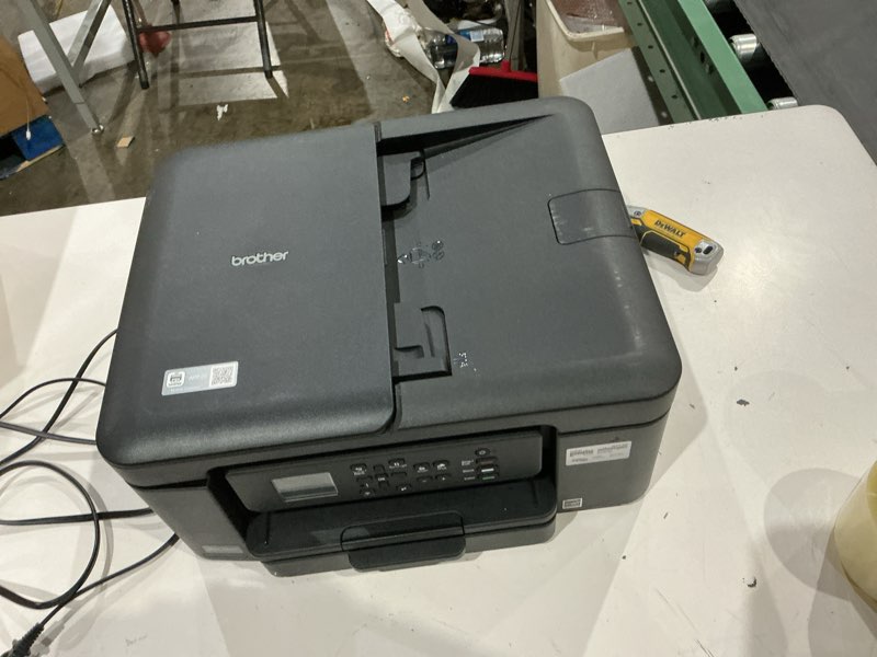 Condition photo showing As Is for  brother dcp-j1360dw colour inkjet a4 multi-function printer+adf/w lc531 ink set