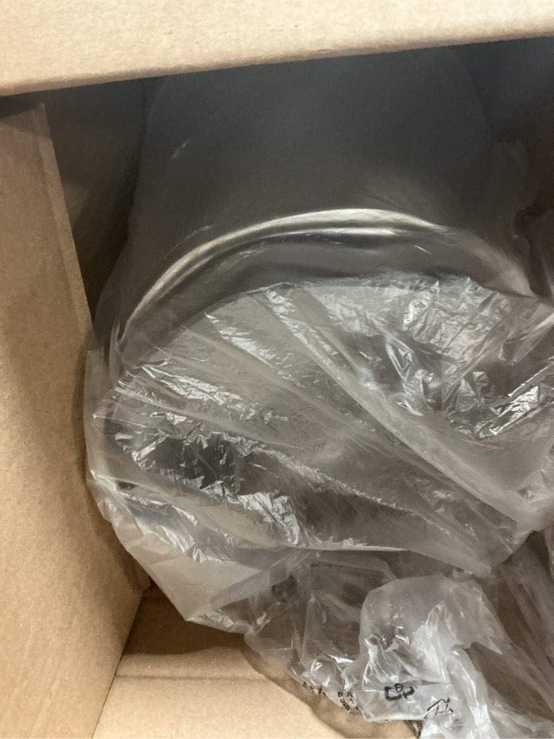 Condition photo showing As Is for CreativeWare 3 Gallon Beverage Dispenser With Ice Cylinder And Fruit Infuser