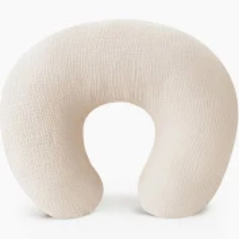 MOIICARE Muslin Nursing Pillow for Breastfeeding, 100% Cotton Cover Original Plus Size Breastfeeding