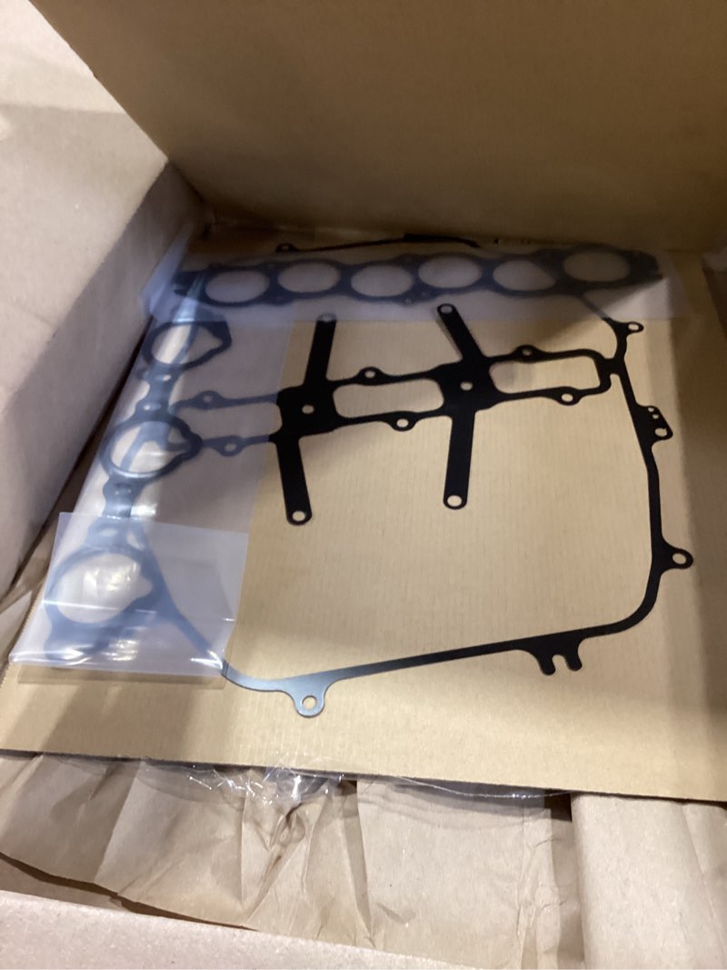 Condition photo showing As Is for gxarts intake manifold gasket valve cover gasket set 14036-31u00 14032-am600 compatible with infiniti nissan 350z fx35 3.5l v6 dohc 24v 2003 2004 2005 2006 2007 2008 14036-ag000 4035-8j101