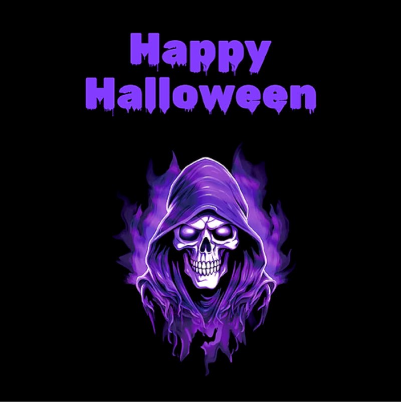 Haunted Living LED Animated Grim Reaper Projector Halloween Decor Indoor/Outdoor