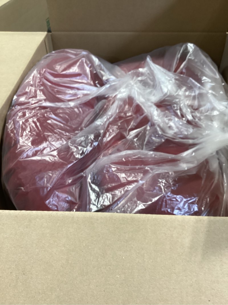 Condition photo showing Good Condition for adirondack chair cushion, waterproof outdoor high back seat cushions for patio rocking chairs, thick tufted replacement pads for porch lawn indoor dining desk wicker furniture, burgundy burgundy 1