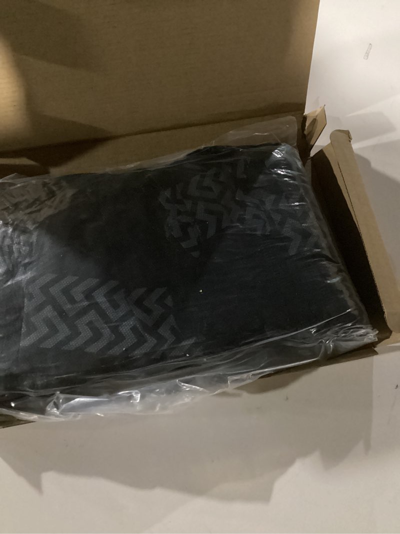 Condition photo showing As Is for Shoe Covers Disposable 50 Pack (25 Pairs) - Durable, Non-Slip, Water Resistant, and Recyclable Boot Covers for Indoor and Outdoor Use - One Size Fits Most (Non-woven-Black)