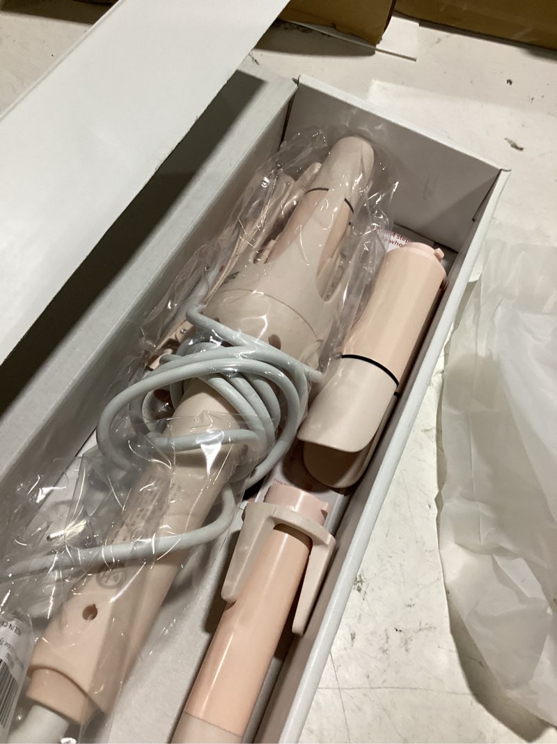 Condition photo showing Good Condition for automatic curling iron rotating – 3-in-1 self curling hair curler with 3 barrel sizes for loose waves to tight curls, negative ion ceramic, anti-tangle & fast heating, safe styling for all hair types