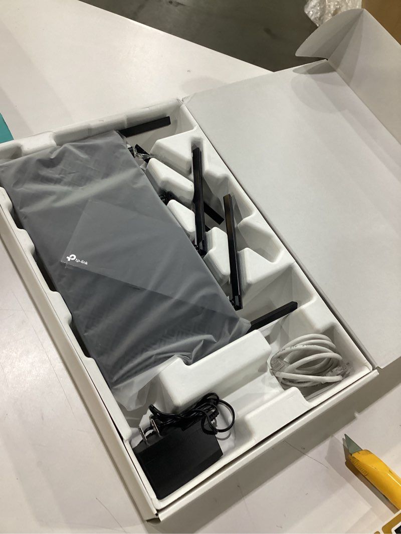 Condition photo showing New/Like New for TP-Link AX5400 WiFi 6 Router (Archer AX73)- Dual Band Gigabit Wireless Internet Router for Streaming, Long Range Coverage