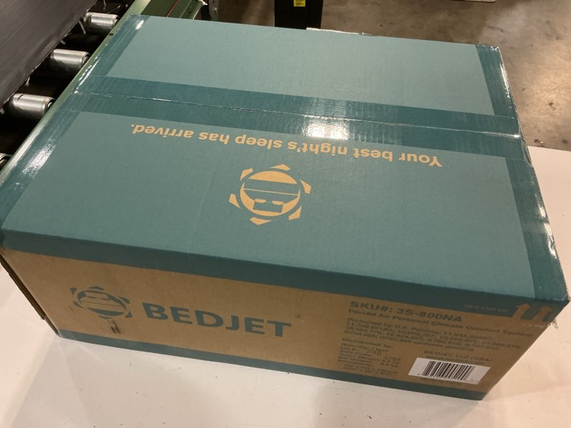 Condition photo showing New/Like New for bedjet 3 climate comfort for beds  cooling fan + heating air (single temp. zone any size bed or mattress)
