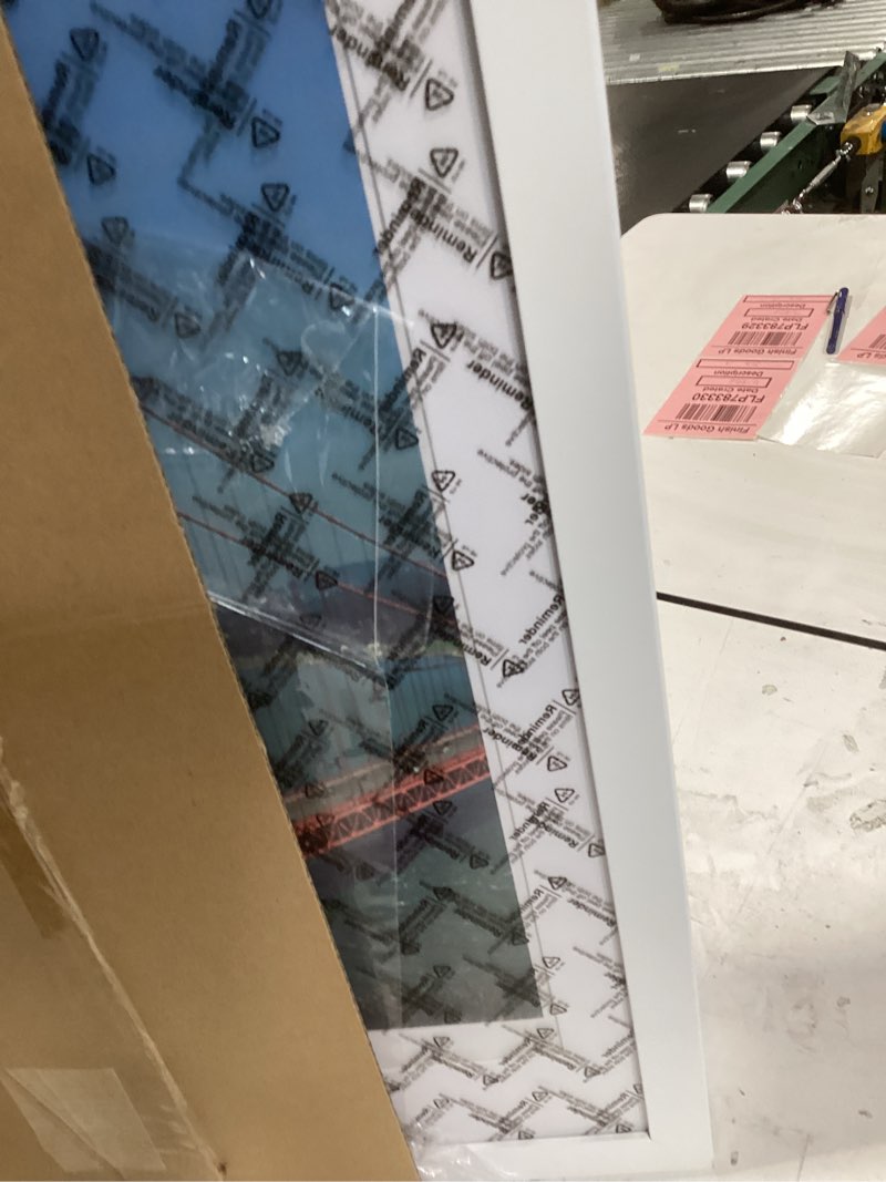 Condition photo showing New/Like New for pealsn 18x24 poster frame set of 6, display pictures 16 x 20 with mat or 18 x 24 without mat for wall mounting display, poster frames 18 x 24 for wall decor, white white 18x24