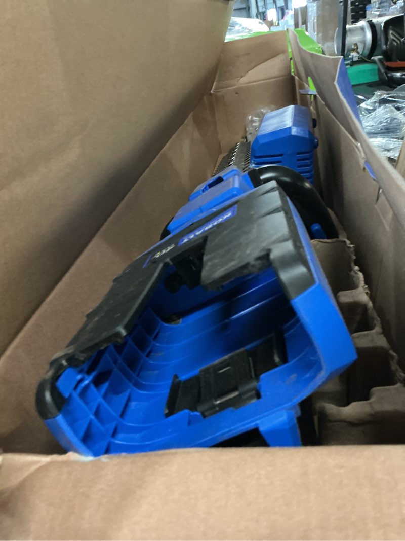 Condition photo showing As Is for kobalt gen4 40-volt 24-in battery hedge trimmer 2 ah (battery and charger included)