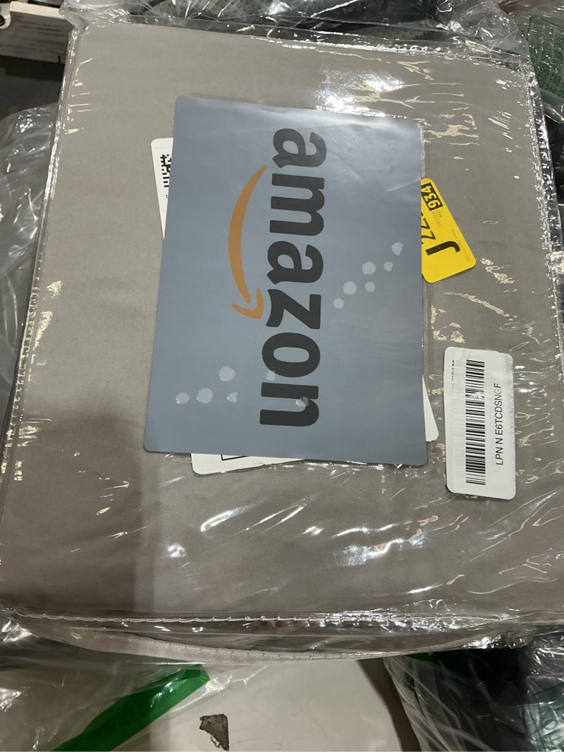 Condition photo showing New/Like New for dreamcare twin xl sheet sets - 4 pcs breathable cooling bed sheets - up to 15" deep pocket twin xl sheets set with side pockets -extra soft 100% brushed hypoallergenic hotel luxury bedding -light gray 06 - light gray twin xl
