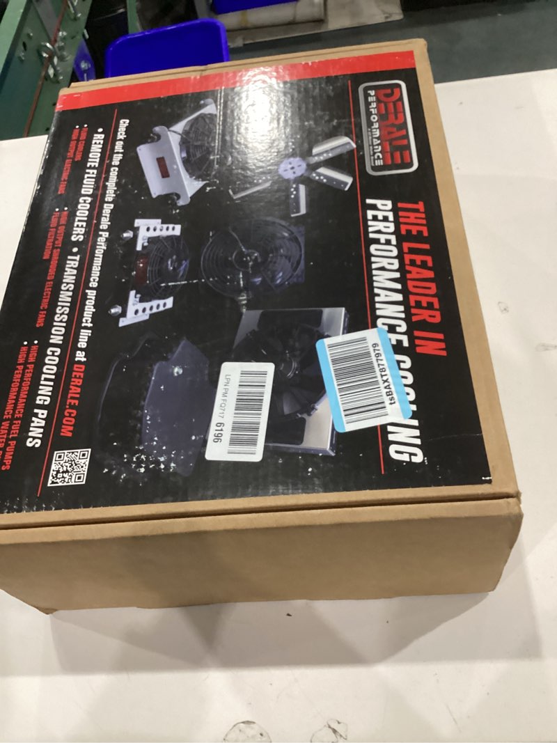 Condition photo showing Good Condition for derale 13870 hyper-cool extreme remote mount fluid cooler,black