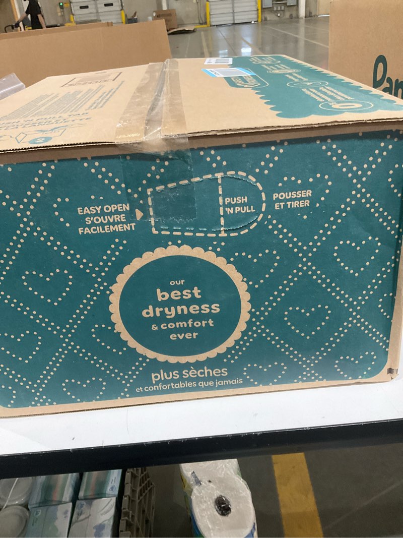 Condition photo showing New/Like New for Pampers Swaddlers Diapers, Size 4 (15-34 lbs), 150 Count, Absorbent, Keeps Baby Dry and Comfortable, Skin Safe Disposable Baby Diaper (Packaging May Vary) Size 4 150