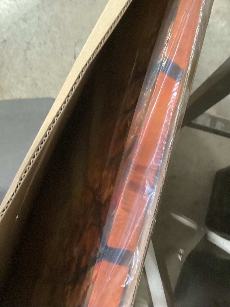 Condition photo showing New/Like New for Tiancheng Art,24x48 Inch Modern Hand-Painted Tree Art Oil Painting Acrylic Abstract Wooden Frame Canvas Wall Art for Living Room Bedroom Office Hanging Art Residence Decorations