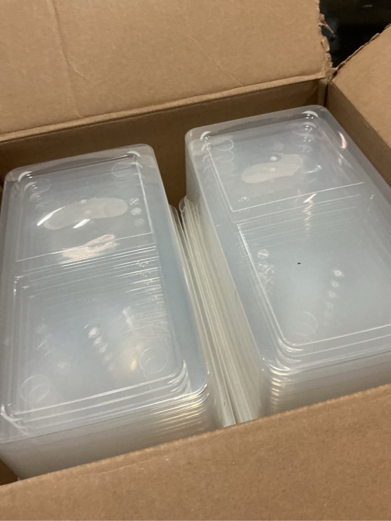 Condition photo showing Good Condition for IRIS USA 20-Pack Storage Bins with Lids, 6 Quart, Shoe Boxes Clear Stackable Containers Organize Shoes Closet Shelves, Classroom Organization Teacher Tools, Game Storage - BPA-Free Plastic 6 Qt. - 20 Pack