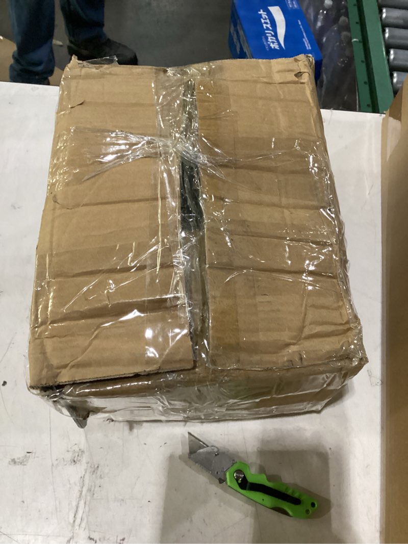 Condition photo showing As Is for 4 pcs 8 inch caster wheels, swivel rubber plate caster with top plate and screws, 3000lbs load heavy