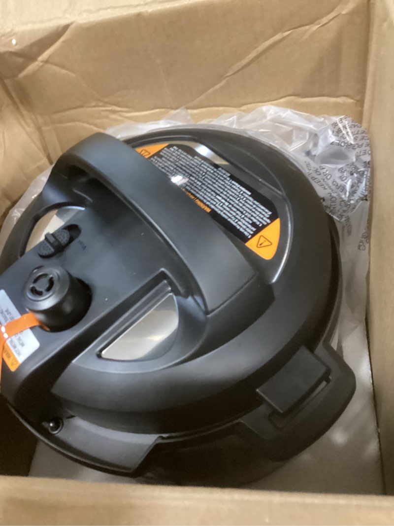 Condition photo showing Good Condition for Instant Pot Duo 7-in-1 Mini Electric Pressure Cooker, Slow Rice Cooker, Steamer, Sauté, Yogurt Maker, Warmer & Sterilizer, Includes Free App with over 1900 Recipes, Stainless Steel, 3 Quart 3 Quarts